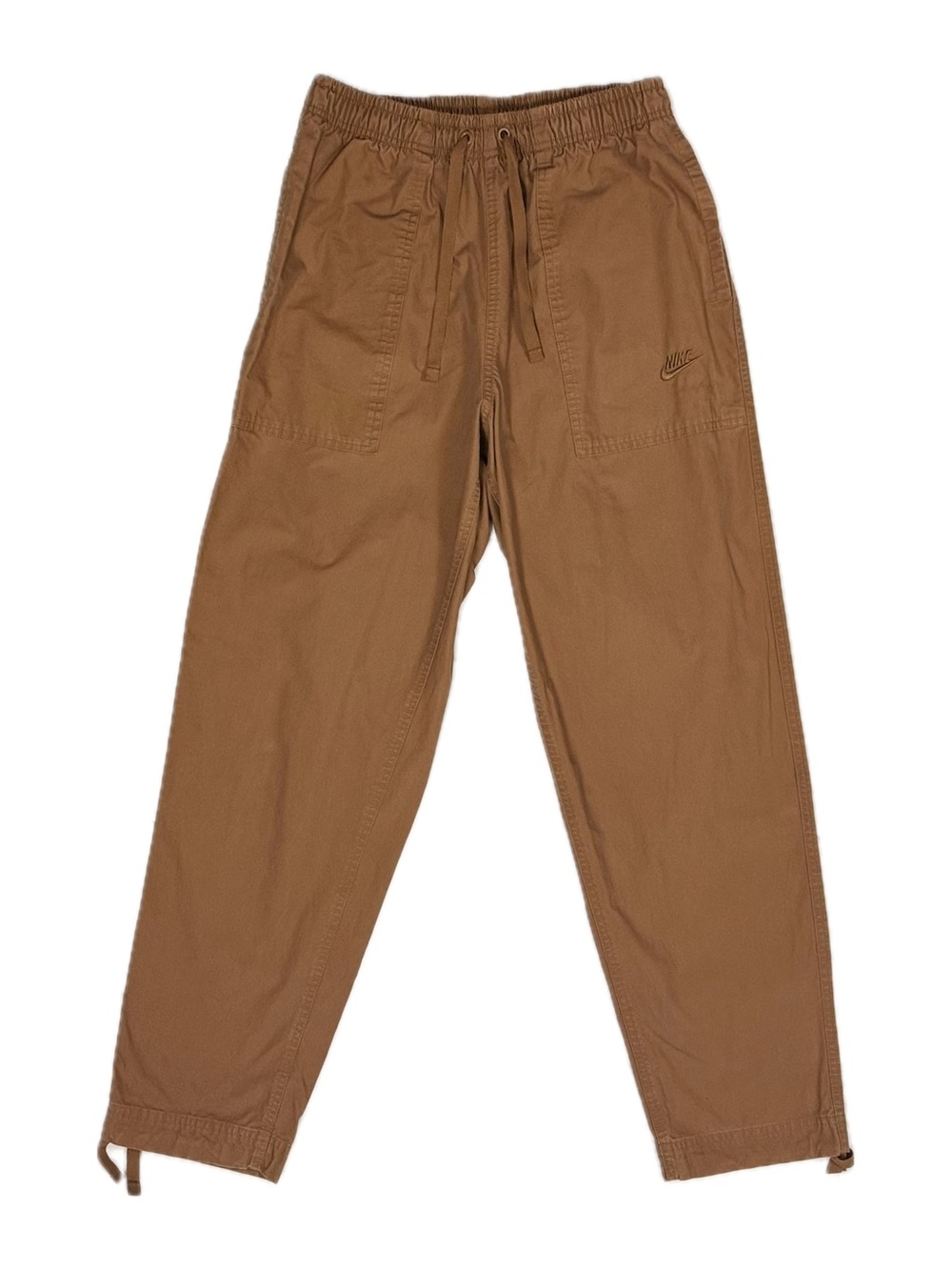 Nike 100% cotton brown tan lightweight club Barcelona‎ pants men's small